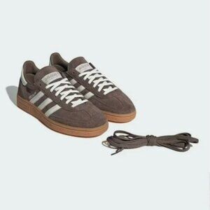 NWT Women's Adidas Handball Spezial Shoes Brown White